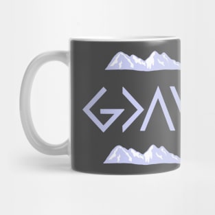 God Is Greater Mug